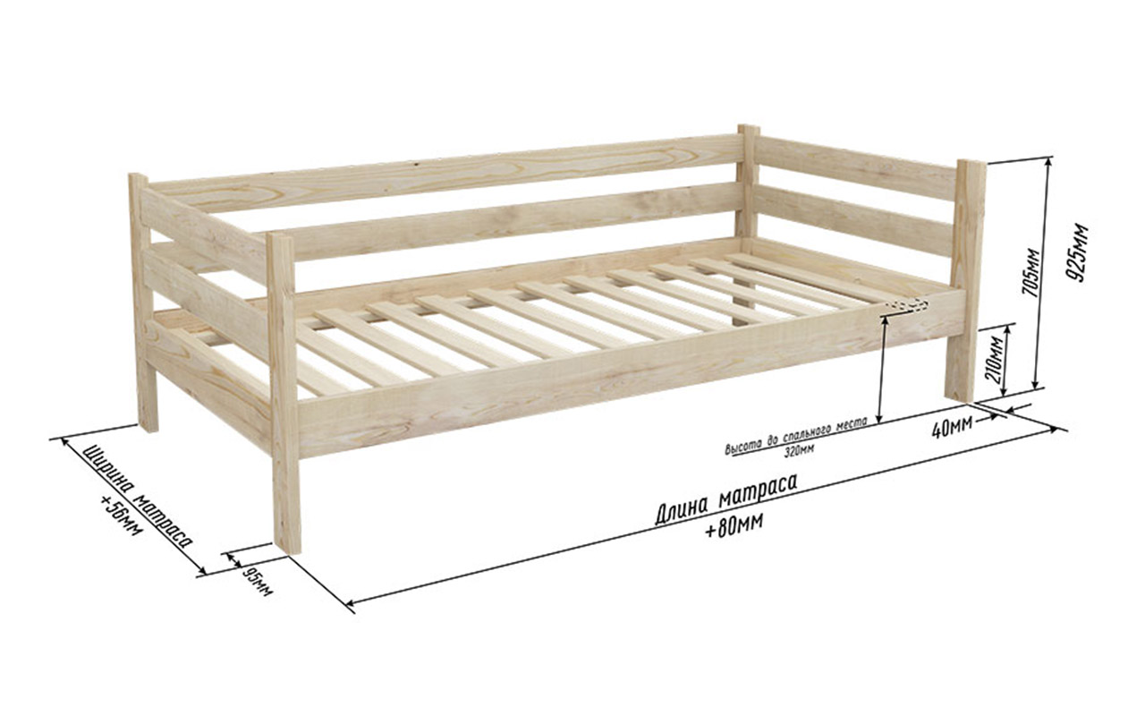 Alitte Abillion Wood Side Alana Extra Кушетка фото 4